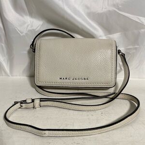 MARC JACOBS GROOVE Mini Crossbody Bag in Cotton White